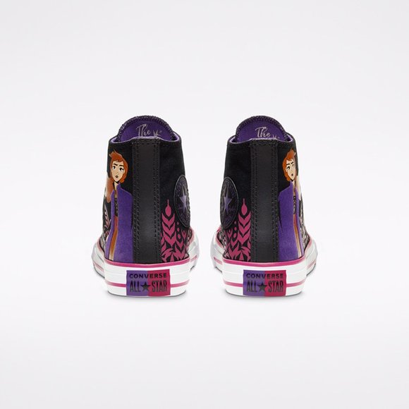 Converse x Frozen 2 Kids High Top 'Anna' - Picture 3 of 5